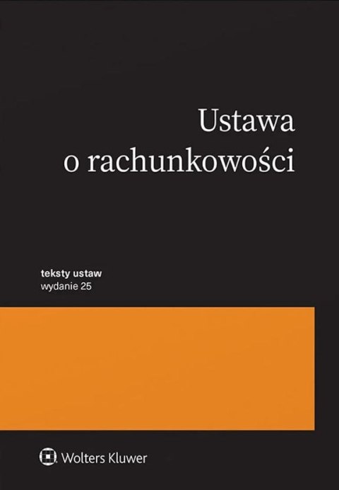 Ustawa o rachunkowości