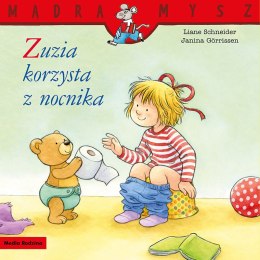 Zuzia korzysta z nocnika. Mądra Mysz