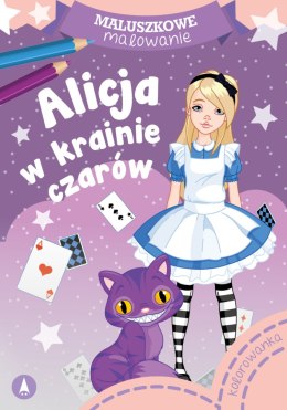 Alicja w krainie czarów. Maluszkowe malowanie