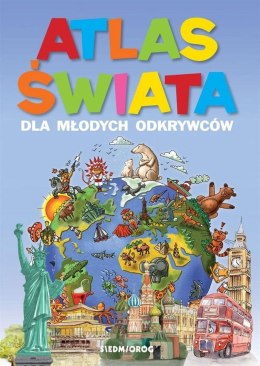 Atlas świata dla młodych odkrywców