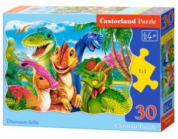 Puzzle 30 Dinosaurs Selfie B-03808-1