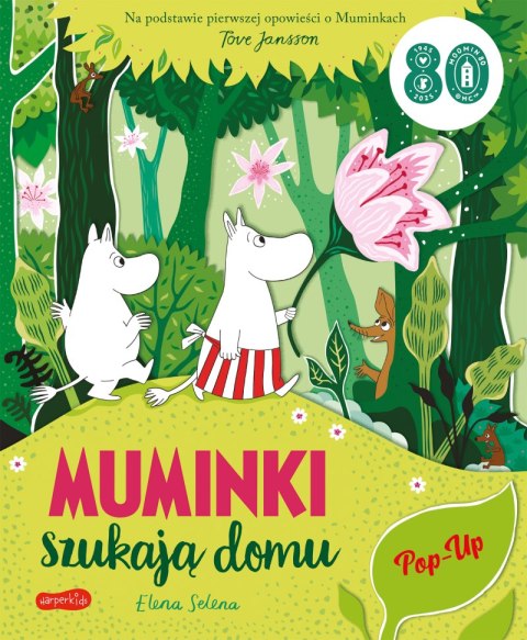 Muminki szukają domu. Pop-up. Muminki