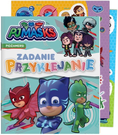 Pidżamersi. Zadanie Przyklejanie PJ Masks