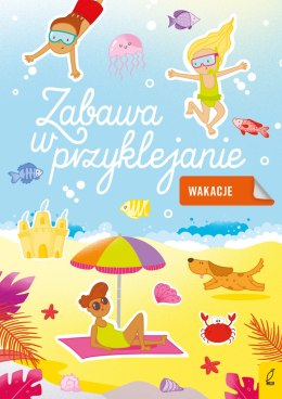 Wakacje. Zabawa w przyklejanie