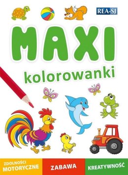 Kolorowanki. MAXI