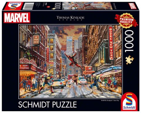 Puzzle 1000 PQ T.Kinkade Deadpool 110808