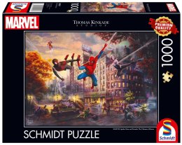 Puzzle 1000 PQ T.Kinkade Spider-Man i przyjaciele 110806