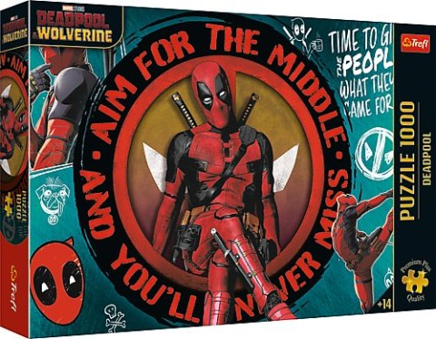 Puzzle 1000 Trefl Premium Plus Marvel Deadpool 10835