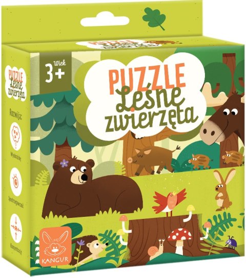 Puzzle 30 Leśne Zwierzęta