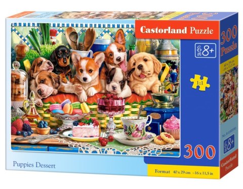 Puzzle 300 Puppies Dessert B-030590