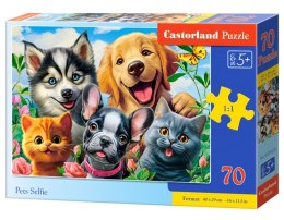 Puzzle 70 Pets Selfie B-070220