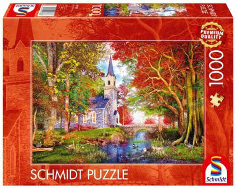 Puzzle PQ 1000 Kościółek w lesie 112981