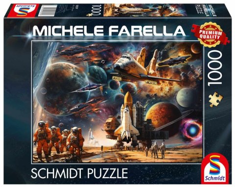 Puzzle PQ 1000 Michele Farella Podróż do odległych galaktyk 112957