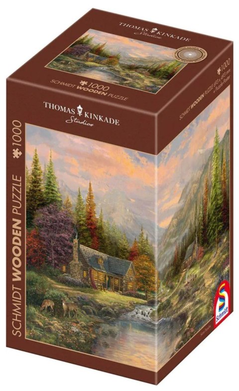 Puzzle PQ 1000 T.Kinkade Górski krajobraz 112968