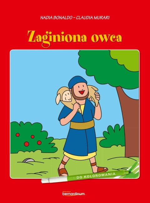 Zaginiona owca. Kolorowanka