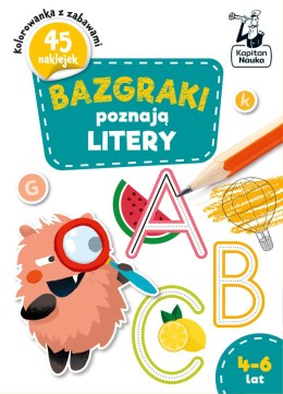 Bazgraki poznają LITERY 4-6 lat. Bazgraki