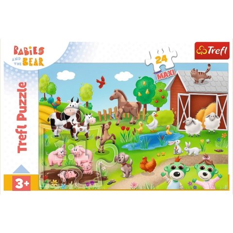 Puzzle 24 Maxi Safari Bobaski 14372