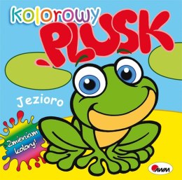 Jezioro. Kolorowy plusk