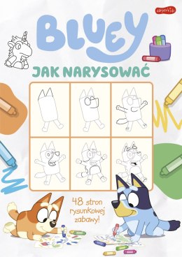 Jak narysować. Bluey